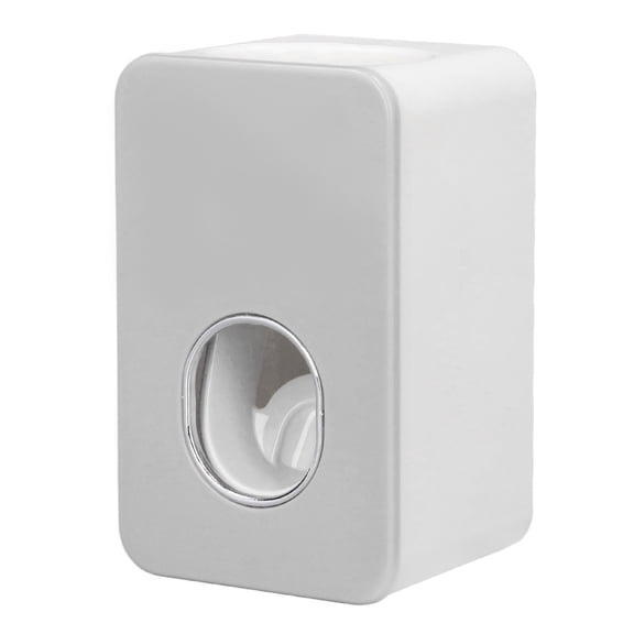 Automatic Toothpaste Dispenser Wall Mounted Hands Free Squeezer Gray Style for Bathroom 4.4 x 2.8 x 2.4 in