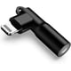 thumbnail image 2 of Adaptador de conector de auriculares Mangotek Lightning a 3.5 mm Apple MFi Certificado, 2 of 2