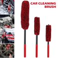 thumbnail image 1 of POINTERTECK Car Wheel Cleaning Brush Nylon Bendable Car Wheel Rim Detailing Brush with Long Handle, 1 of 10