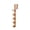 Reddish Brown, variant on 1pcs Bedroom Door Hanger Clothes Hanging Rack Over The Door Plastic Home Storage Organization Hooks, Purse Holder For Bags Rails