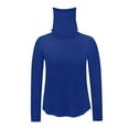 thumbnail image 5 of Olyvenn SPF Shirts for Women Long Sleeve UPF 50+ Sun Protection Cooling Blouses with Mask Lightweight Rash Guard Hiking Tops Dark Blue S, 5 of 6
