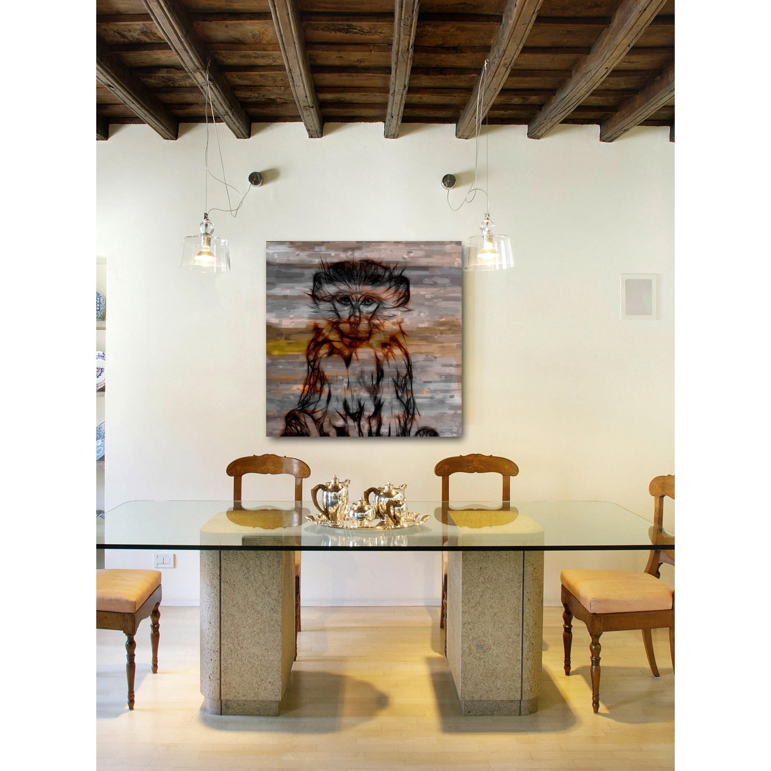 Parvez Taj "Primate" Print on Canvas