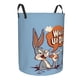 thumbnail image 2 of Cesta de lavandería plegable grande Bugs Bunny, organizador de ropa, impermeable, se puede usar para ropa, hogar, regalos, cajas de almacenamiento de juguetes, 2 of 8