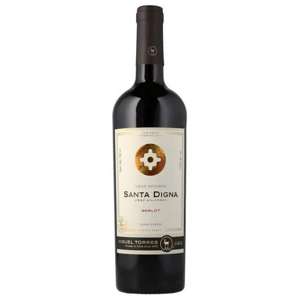 Pack de 6 Vino Tinto Santa Digna Gran Reserva Merlot 750 ml Santa Digna Gran Reserva Merlot