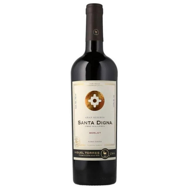 Pack de 6 Vino Tinto Santa Digna Gran Reserva Merlot 750 ml Santa Digna Gran Reserva Merlot