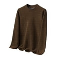 thumbnail image 2 of pstuiky camisetas de manga larga para hombre, Pijama deportivo para hombre, para estar en casa, color liso, camiseta deportiva camisetas de hombre l, 2 of 4
