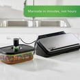 thumbnail image 5 of FoodSaver Multi-Size Preserve & Marinate Vacuum Sealer Container Set for FoodSaver Handheld Vacuum Sealers, 3-Piece (3, 5 & 8 Cup) BPA-Free Vacuum Sealable Containers for Airtight Food Storage & Marinating, 5 of 5