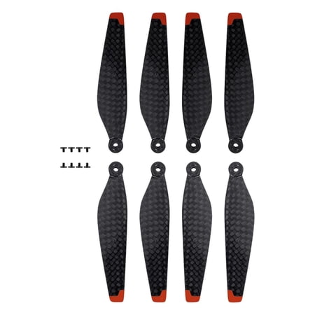 Propellers Black Durable Replacement Balanced Lightweight Props for 3 Accessories , 8pcs