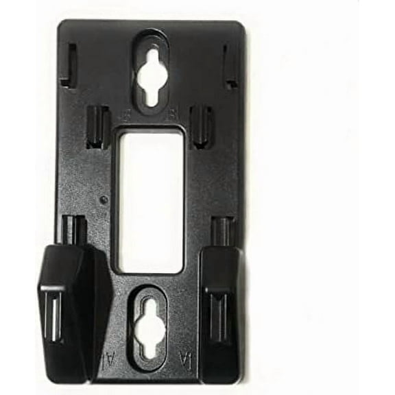 Cordless Phone Wall mounting Bracket - Compatible with Most VTech & AT&T Home Phones (Black)