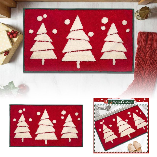 Christmas Holiday Carpet for Festive Home and Warm Winter