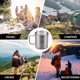 thumbnail image 4 of Aomiun Ultralight Titanium Cup Outdoor Portable Camping Picnic Water Cup Mug with Foldable Handle 300ml/350ml/420ml/550ml/650ml/750ml, 4 of 5
