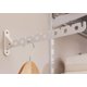 thumbnail image 2 of Soporte percha reclinable Laura/incluye tornillos/tacos Blanco, 2 of 5
