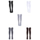 thumbnail image 1 of 5 pares de calcetines altos hasta el muslo lisos para mujer, calcetines tipo bota con medias regulares, 1 of 9