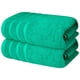 thumbnail image 1 of Juego de 2 toallas de baño Infinitee Xclusives, 100% algodón, color verde, 1 of 7