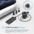 thumbnail image 6 of Active Era Luxury Camping Air Mattress with Built in Pump - Queen Air Mattress with USB Rechargeable Pump, Integrated Pillow, Travel Bag - 9" Air Mattress for Tent Camping, 6 of 9