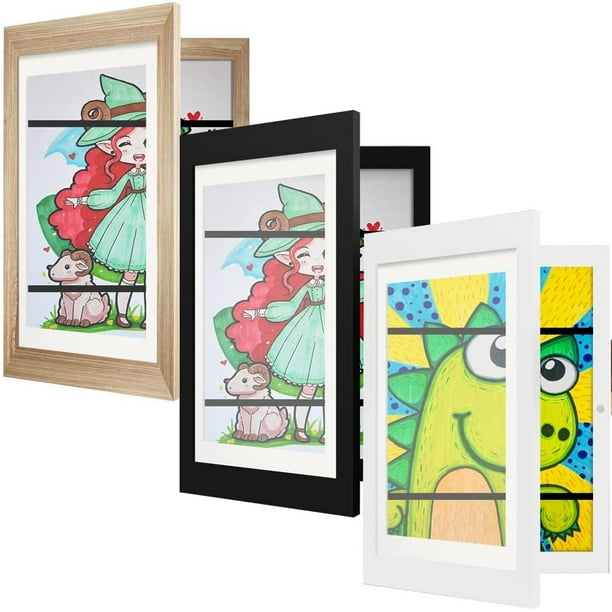 Fnyko Kids Art Picture Frames, Children Art Projects Changeable Kids