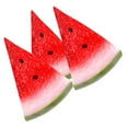 thumbnail image 4 of Hytrove 3Pcs Faux Watermelon Slices Fruit Props for Party Decoration and Photography, 4 of 8