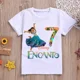 thumbnail image 3 of Camisetas para niños con encanto Mirabel, camisetas de Disney con números del 1 al 10 para cumpleaños, ropa informal de dibujos animados kawaii para niños, camisetas de anime para niños y niñas, 3 of 5