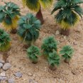 thumbnail image 6 of GAXIRE Mini Model Palm Tree Plastic Green 15Pcs 3.5in, 6 of 10