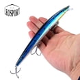thumbnail image 2 of Superventas, 1 Uds., 18cm, 24g, pez grande y largo, Minnow, señuelo de pesca en el mar, cebo, ojos 3D, anzuelos fuertes, señuelos para pesca en el mar Tan Jianjun  unisex, 2 of 2