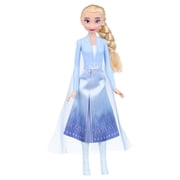 Disneys Frozen 2 Elsa Frozen Shimmer Fashion Doll, Skirt, Shoes, and Long Blonde Hair