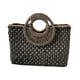 thumbnail image 2 of Bolso de paja Hugo para mujer Negro, 2 of 8