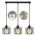 thumbnail image 1 of Lampara De Techo Decorativa Vintage Candelabro De 3 Cabezas, 1 of 5