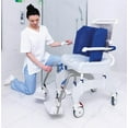 thumbnail image 7 of Aquatec Ocean Ergo XL Shower and Commode Chair with Collection Pan, Lid and Pan Support Guide Rail, OCEANERGOXL, 7 of 7