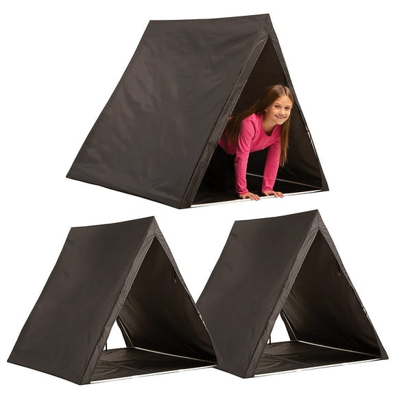 Fun Express Bulk Black Sleepover Tent Kit - 3 Pieces