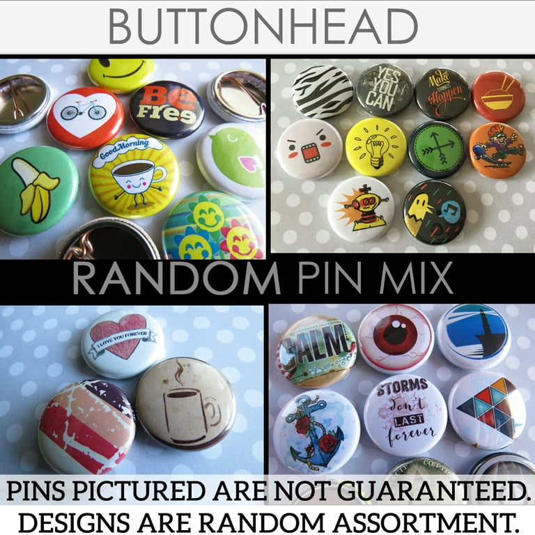 Brain Button/Pin - Random Ideas Band