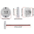 6LED 12V Round Yacht Marine Boats LED Stern Light Cabin Deck Courtesy ...