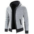 thumbnail image 2 of Vedolay Jackets for Men 2023 Pocket Pullover Loose Tunic Shirts Blouse Tops Gray,M, 2 of 4