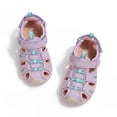 thumbnail image 4 of GYMEPIC Girl Sandals Outdoor Beach Shoes Protective TPR Sole Kids Summer Camp, 4 of 7