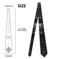 thumbnail image 2 of Fotbe Ornate Dark Skull Book Corbata Clásica para Hombre con Estampado – Corbata de Seda Jacquard Tejida, para Negocios, Bodas y Eventos Formales, 2 of 7