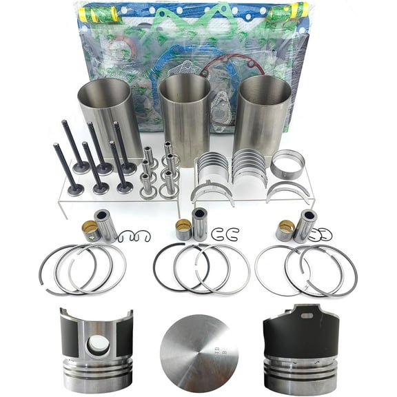 D1101 Engine Overhaul Rebuild Kit For Kubota L245 L245DT L245C Tractor D1101 DH1101-A DH110 Engine Piston Diameter 76mm