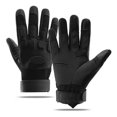thumbnail image 1 of Guantes tácticos ZS002 para hombre, protectores antideslizantes para exteriores, resistentes al desgaste, medio dedo, guantes militares especiales para fanáticos, guantes de batalla para montar, 1 of 5