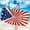 G, variant on 4th of July Flag Beach Towel for Independence Day, Quick Dry Cotton Beach Towel Lightweight, Soft Flag Pool Towel for Pool, Swimming, Travel, Beach Chair