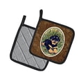 thumbnail image 2 of Carolines Treasures SS8107PTHD Rottweiler Paire de Porte-Pots, 7,5 x 3 x 7,5 Po, 2 of 3