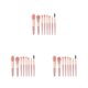 thumbnail image 2 of Minnieouse 8 Pieces/Set Facial Makeup Brush Eye Eyebrow Portable Blush Up Tools Shadow Foundation Cosmetics Brushes Powder Make Type1, 2 of 6