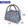 thumbnail image 2 of Gaeub Cute Strawberry Flower Pot Collapsible Cooler Bag Insulated,Leakproof Food Bag for Hot or Cold Food Delivery,Travel Insulated Bag, or Beach Cooler Bags, 2 of 6
