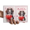 thumbnail image 3 of Happy Valentine's Day English Springer Spaniel Brings Love Heart Travel Passport Wallet Springers Dog Lover Gifts PU Leather Passport Holder Cover - 02028, 3 of 5