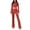 Red, variant on UAMVSH 2 Piece Lounge Sets for Women Cropped Long Bell Sleeve Tops with High Waisted Bootcut Leggings Sweatsuits Yoga Stretchy Sweatsuit Outfits(SmallRed)
