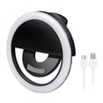 thumbnail image 1 of Aro Luz Led Recargable Selfie Ring Light Para Celular Clip MobileCity Negro, 1 of 2