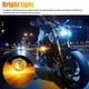 thumbnail image 4 of 4pcs Motorcycle Turn Signals Amber Lights Led Indicator For, 4 of 5