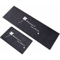 Alfombra absorbente de agua para entrada de baño, felpudo, alfombra de cocina, fregadero frontal