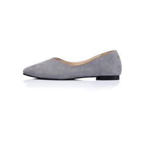 Luoika Luoika Women S Wide Width Flat Shoes Comfortable Slip