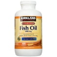 thumbnail image 1 of Suplemento de aceite de pescado natural Kirkland Signature 400 cápsulas blandas, 1 of 1