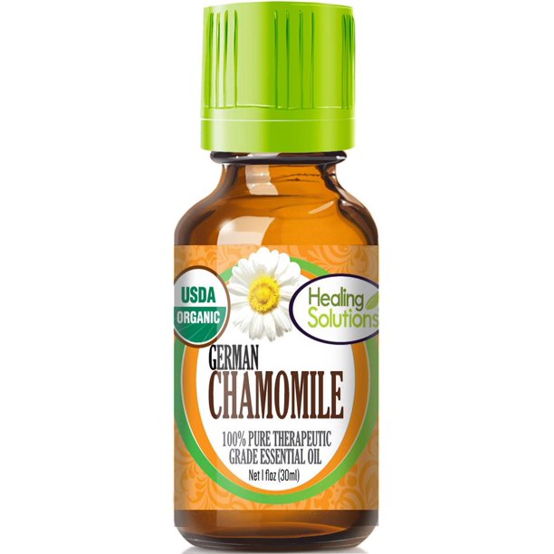 Organic German Chamomile Essential Oil (100 Pure USDA Certified