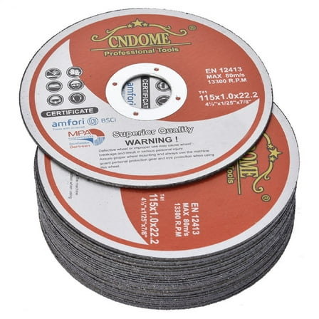 munirater 50 Pack 4-1/2 Inch x 0.040 Inch x 7/8 Inch Metal and Stainless Steel Cut Off Wheels Fit for Angle Grinders