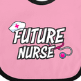 thumbnail image 4 of Inktastic Future Nurse Girls Baby Bib, 4 of 4